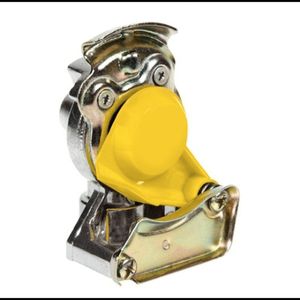 SEMIACC ISO Approved Yellow Commercial Truck <b>Trailer</b> with Valve - Product Image 1