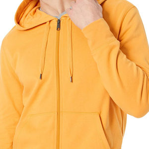 Ventes en gros de sweats à capuche d'hiver à fermeture éclair de style nouveau, logo personnalisé, 100% coton, uni, brodé, séchage rapide, écologique - Product Image 4