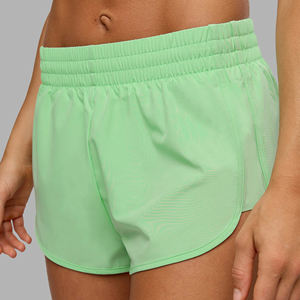 Short de sport décontracté pour femme pour les activités de plein air d'été Couleur unie Coupe droite confortable et respirante - Product Image 6