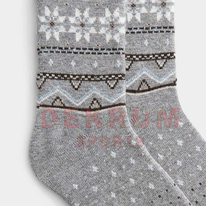 Nouvelles chaussettes décontractées pour hommes avec imprimé intégral, broderie personnalisée, antidérapantes, MOQ 10 paires - Product Image 5
