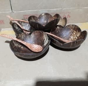 Bol et cuillère en noix de coco Offres Spéciales fabriqués au Vietnam avec une qualité élevée et un prix raisonnable - Product Image 6