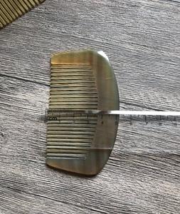 หวีเขาควายธรรมชาติหวีขัดเงามือสำหรับผมนุ่มเสริมสวยช่างฝีมือจากอินเดีย F S I - Product Image 6