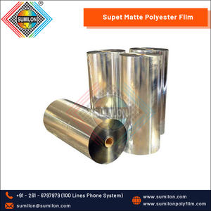 Distribuidor de confianza vende película de poliéster metalizada con acabado supermate con certificación ISO suave para embalaje flexible precio económico - Product Image 5