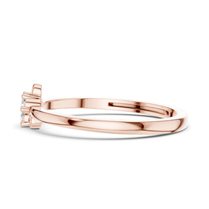 Anillo de Diamantes de Laboratorio para Mujer, Claridad VVS-VS EF, Oro de 18K, 14K, 10K y Plata 925, Opciones en Oro Rosa, Amarillo y Blanco - Product Image 6