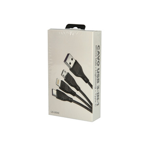 Cavo USB Intrecciato da USB A a USB C / Lightning / Micro USB - Product Image 2