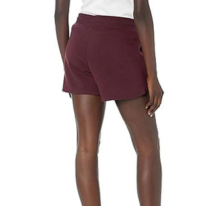 Shorts décontractés d'été pour femmes en coton, avec cordon de serrage, taille haute élastique, pour le sport, la gym, la course, le yoga et la détente - Product Image 6
