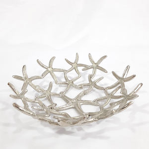 Plats et assiettes de four classiques Bol de couleur argent Aluminium Métal Servant des collations parfaites pour la table à manger Bol de restaurant - Product Image 6