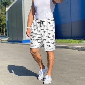 Léger et flexible nouveau Design imprimé Polyester coton séchage rapide Shorts de plage été nager hommes court - Product Image 6