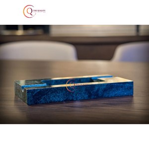 Nouvelle Collection à la mode luxueux cendrier à fumer en marbre rectangulaire fait à la main de table meilleur stockage de cendres à fumer pour la maison et le jardin - Product Image 4