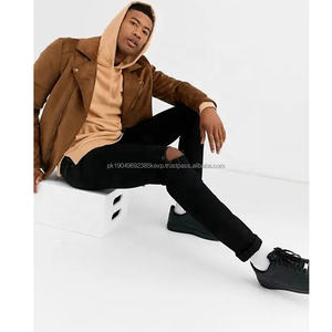 Nouveauté Mode Sweat à Capuche Ample à Bas Déchiré Personnalisé Brodé Imprimé Sweat à Capuche Homme Surdimensionné - Product Image 4