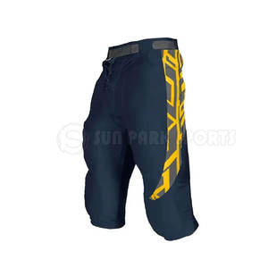 Conjunto de uniforme de fútbol americano personalizable de alta calidad, diseño de manga corta para ropa deportiva - Product Image 4