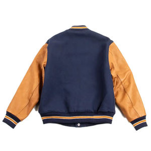 Chaqueta Bomber Personalizada de Lana con Cuello Alto, Resistente al Viento y Ecológica para Hombre, Fabricación en Pakistán, Precio 2023 - Product Image 2