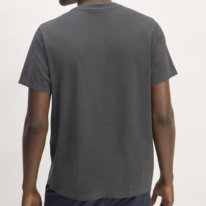 เสื้อยืดผู้ชายผ้าฝ้าย 100% เสื้อยืดออร์แกนิคเจอร์ซีย์ แขนสั้น มีกระเป๋า เสื้อยืดผู้ชายสำหรับฤดูร้อน เสื้อยืดทรงเข้ารูป - Product Image 4