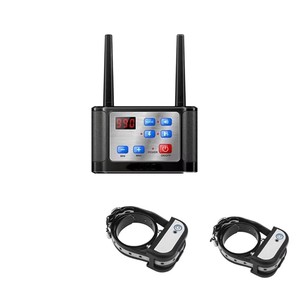 Venta al por mayor transfronteriza reciclable recargable perro mascota cerca inalámbrica electrónica noche reflectante gasa entrenamiento - Product Image 1