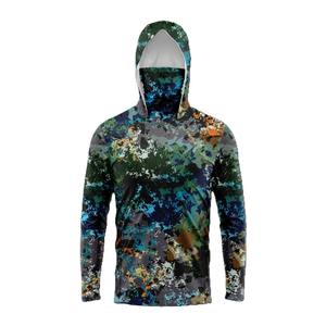 Sweat à capuche de chasse pour hommes Veste de camouflage de chasse en polyester Sweats à capuche de camouflage de chasse de pêche - Product Image 1
