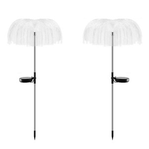 SOLAR LAMP 2PCS/GARDEN <b>LED</b> SQUARE PUNCHING <b>LIGHT</b> - Product Image 3