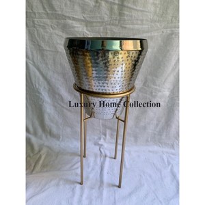 Nouveau Look fantaisie Pots et jardinières les plus vendus Couleur noire Poudre enduite Admirable Look Jardinières Fleur Présentoir Fournitures - Product Image 6