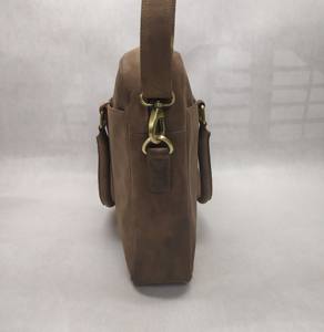 Bolsos de Mensajero de Cuero Crazy Horse al por Mayor, Fundas Protectoras para Portátiles, Bolsos de Hombro y de Mano para Hombre y Mujer, Gran Capacidad 2026 - Product Image 2