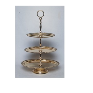 Soporte para Pastel Decorativo Hecho a Mano de Alta Calidad, Elegante y Clásico, Nuevo Soporte para Pastel de Metal de Una Sola Capa - Product Image 3