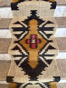 Alfombra de yute de lana tejida a mano de la mejor calidad al por mayor, excelente nuevo diseño para decoración de espacio habitable, uso en el suelo, decoración de habitación al mejor precio - Product Image 6