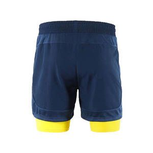 Services ODM modernes : Shorts de sport pour hommes à taille haute, fermeture éclair, écologiques et à séchage rapide, couleurs et logos personnalisés, prix raisonnable - Product Image 2