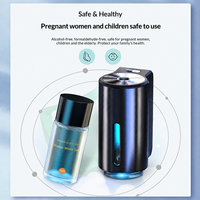 Diffuseur d'air frais pour voiture avec 1 parfum, 3 modes réglables, humidificateur d'air intelligent pour voiture, longue durée, mini diffuseur portable pour voiture