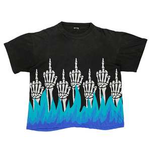 เสื้อยืดผ้าฝ้ายพิมพ์ลายกราฟฟิกสำหรับผู้ชายเสื้อเชิ๊ตผู้ชายสไตล์วินเทจซักได้ - Product Image 5