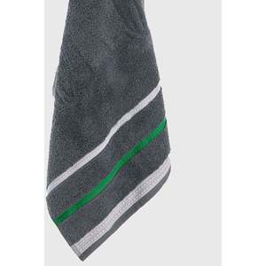 Be-0926-Dgy Serviette de toilette 100% coton gris foncé 50x90 cm - GRIS FONCÉ - Product Image 3