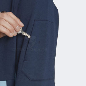 Haute Qualité Hommes Zipper Hoodies Coton Polyester Zipper Hoodies Bas quantité minimale de commande Top Mode Zipper Hoodies - Product Image 6