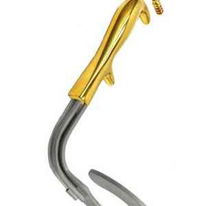 Retractor de senos con luz chapada en oro, instrumentos de cirugía plástica de acero inoxidable de calidad alemana, Retractor de senos cosmético - Product Image 3
