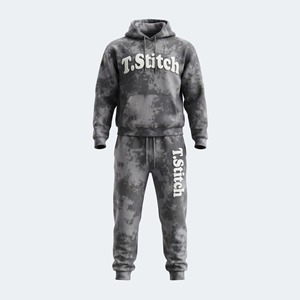 Servicio OEM/ODM, Conjuntos Deportivos de Invierno para Hombre, con Capucha, Cuello con Capucha, Diseño Sólido, de Alta Calidad, Ligeros y Modernos - Product Image 4