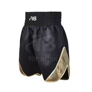 Pantalones Cortos Deportivos de Boxeo de Alta Calidad, Cintura Elástica de Satén, 100% Poliéster, Colores y Tallas Personalizables, 2025 - Product Image 1