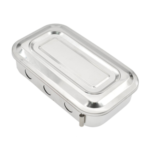 ถาดใส่ไตสแตนเลสทางการแพทย์พร้อมฝาปิด อุปกรณ์เครื่องมือผ่าตัดแบบกลวง สำหรับโรงพยาบาลและสัตวแพทย์ - Product Image 4