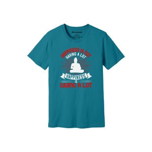 100% Cotton T-Shirt with Buddha Themes Print Casual Style 12 Color Options 160-180 Heavy GSM Customizable Design Placement - Product Image 5
