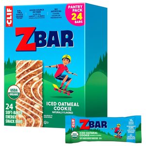 Clif Zbar - Iced Oatmeal Cookie - Soft-Baked Energy <b>Snack</b> <b>Bars</b> (24 Pack) - Product Image 3