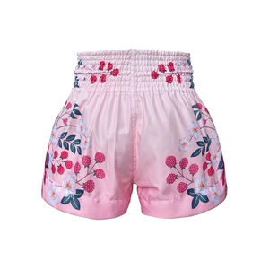 MMA กางเกงขาสั้นฝึกซ้อมแบบไทยสำหรับผู้ชายพิมพ์ซับลิเมชันกางเกงฝึกซ้อมกางเกงผ้าสแปนเด็กซ์ - Product Image 4