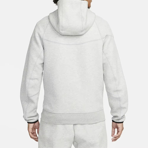 Sudadera con capucha elegante de algodón polar para hombre Diseño liso personalizado con cremallera de cara completa La mejor calidad Pakistán Hecho para el invierno - Product Image 3
