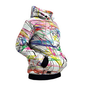 Sweat-shirt à capuche pour hommes, vêtement de Fitness, décontracté pour la course, vente en gros, Gym, extérieur, bon marché, Sublimation - Product Image 5