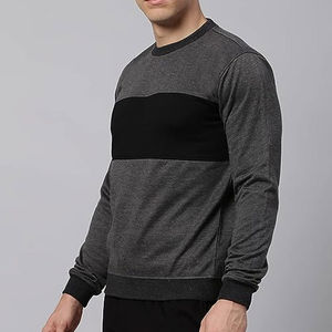 Nouvelle arrivée de sweat-shirt ras du cou en coton unisexe nouveau design chemises de survêtement personnalisées pour hommes vêtements pour hommes à vendre - Product Image 4