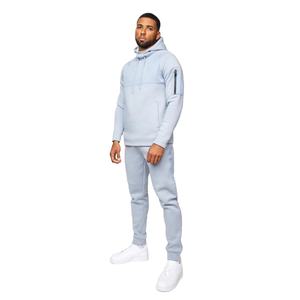 Ropa de calle vintage, chándal holgado de algodón polar, conjunto de Jogger desgastado, chándal de lavado ácido acampanado personalizado - Product Image 1
