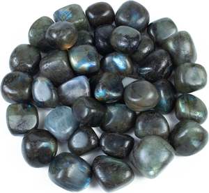 Flashy Labradorite Tumble Gemstones Bulk <b>Supply</b> for Spiritual Awakening and Consciousness Transformation <b>Other</b> Crystal Crafts - Product Image 1