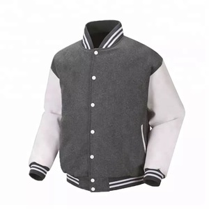 Veste de basket-ball pour homme et femme en chenille polyester de haute qualité GAF, avec logo brodé personnalisé, style universitaire, en laine - Product Image 2
