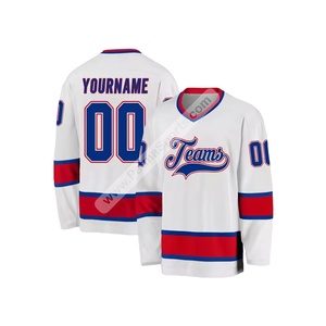 Uniforme de hockey sur glace uni par sublimation Maillots de hockey sur glace simples d'entraînement bon marché surdimensionnés unis sur mesure - Product Image 2