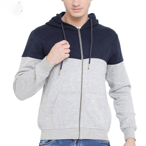 Sweat à capuche zippé surdimensionné en molleton 100% coton pour homme, personnalisé, hiver - Product Image 6