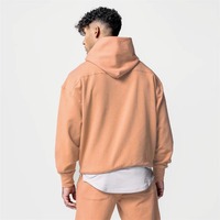 345 GSM forro polar transpirable Casual peso pesado de talla grande pulóver sudaderas con capucha pantalones de chándal conjunto de invierno