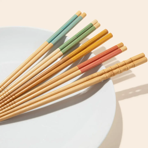 <b>5</b> Pairs Solid Wood Classical Chopsticks <b>Gift</b> Set Wooden Chop Stick Set With <b>Gift</b> Box and premium quality - Product Image 5