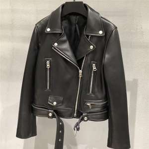 Kivotech Fabrication Nouveau Style Veste Femme Meilleure Arrivée Femmes Mode Vestes En Cuir pour Vêtements D'hiver Manches Complètes - Product Image 5