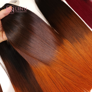 ผมต่อ12A ผมมนุษย์สีสดเวียดนามนุ่มลื่นจัดส่งรวดเร็ว - Product Image 4