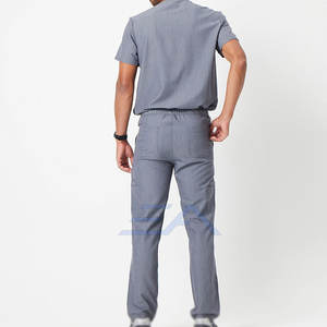 Pantalon médical droit respirant et durable en coton/polyester avec détection d'aiguille, taille ajustable, haute qualité, prix bas - Product Image 2