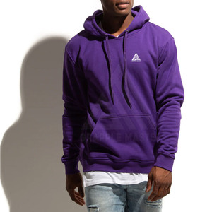 New Style Men's <b>Polyester</b> <b>Hoodies</b> Customized Logo Casual Winter Wear Fully Customized New Fashion Solid Pattern Hooded Collar - Product Image 5